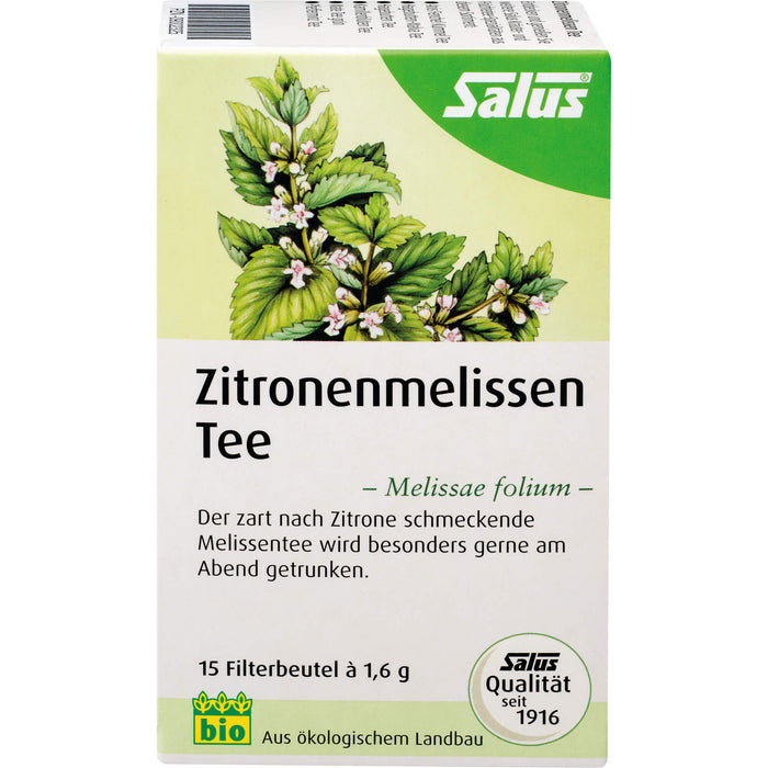 Salus Zitronenmelissen Tee, 15 pcs. Filter bag