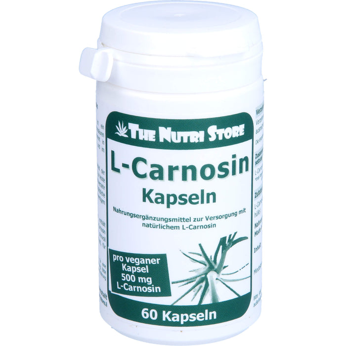 The Nutri Store L-Carnosin 500 mg Kapseln, 60 pcs. Capsules