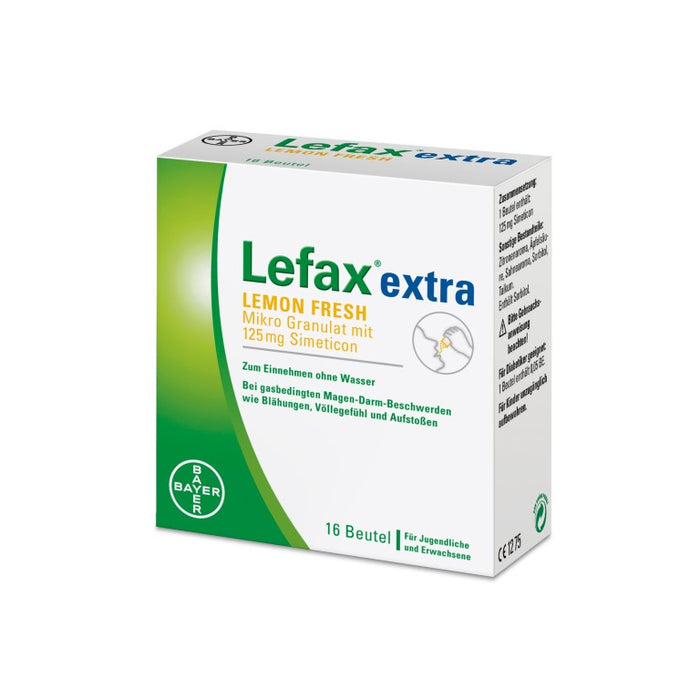 Lefax extra Lemon Fresh, 16 pcs. Sachets