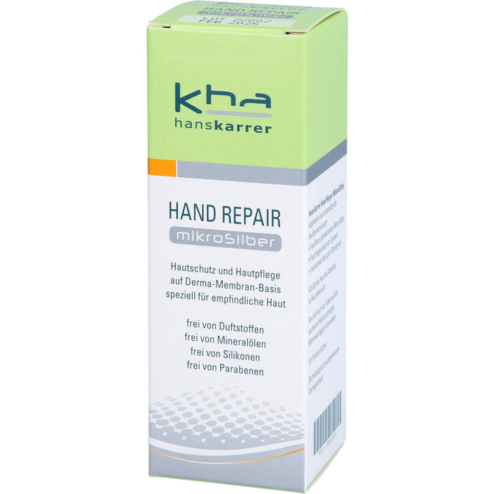 Hans Karrer Hand Repair Mikrosilber Creme, 50 ml Crème