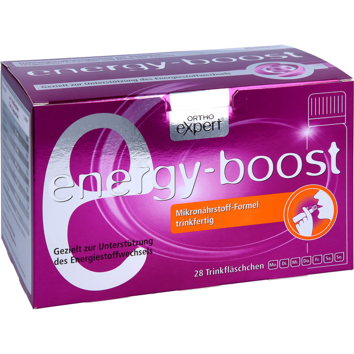 energy-boost Orthoexpert Trinkfläschchen, 28 St. Ampullen