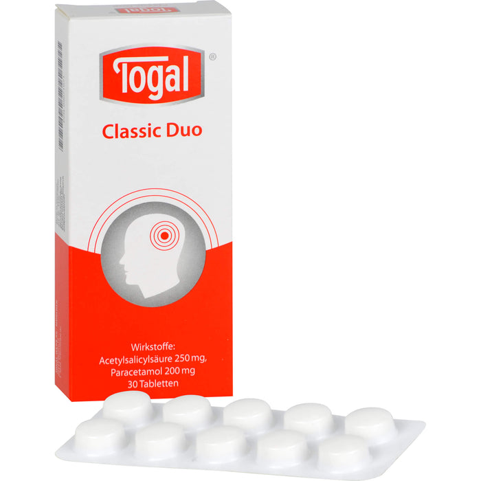 Togal Classic Duo Tabletten, 30 pc Tablettes