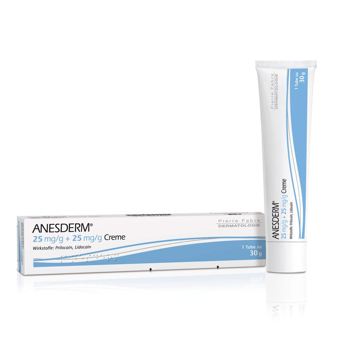 ANESDERM 25 mg/g + 25 mg/g Creme, 30 g Creme