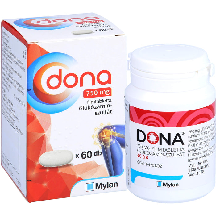 dona 750 mg Emra Filmtabletten bei leichter bis mittelschwerer Arthrose des Kniegelenks, 60 pcs. Tablets