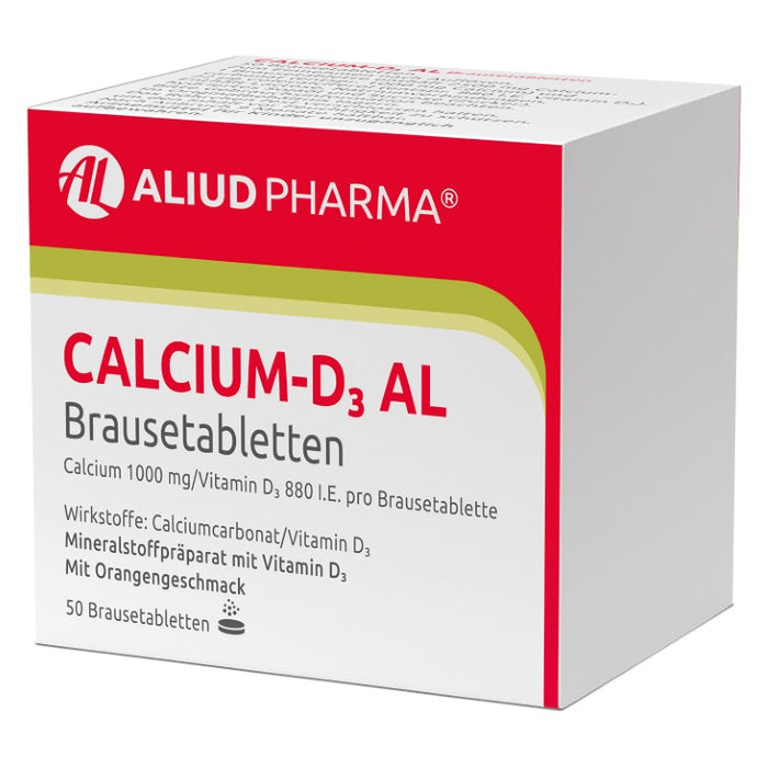 Calcium-D3 AL Brausetabletten, 50 pcs. Tablets