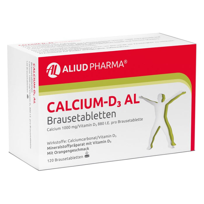 Calcium-D3 AL Brausetabletten, 120 pc Tablettes