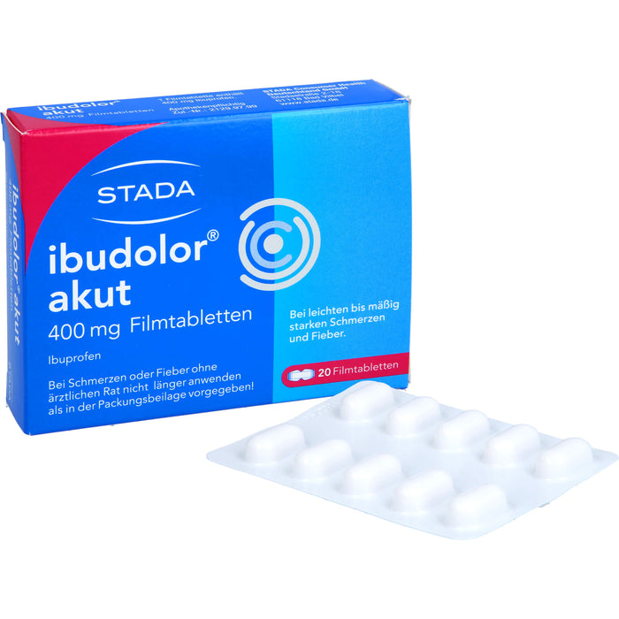 ibudolor akut 400 mg Filmtabletten, 20 pcs. Tablets