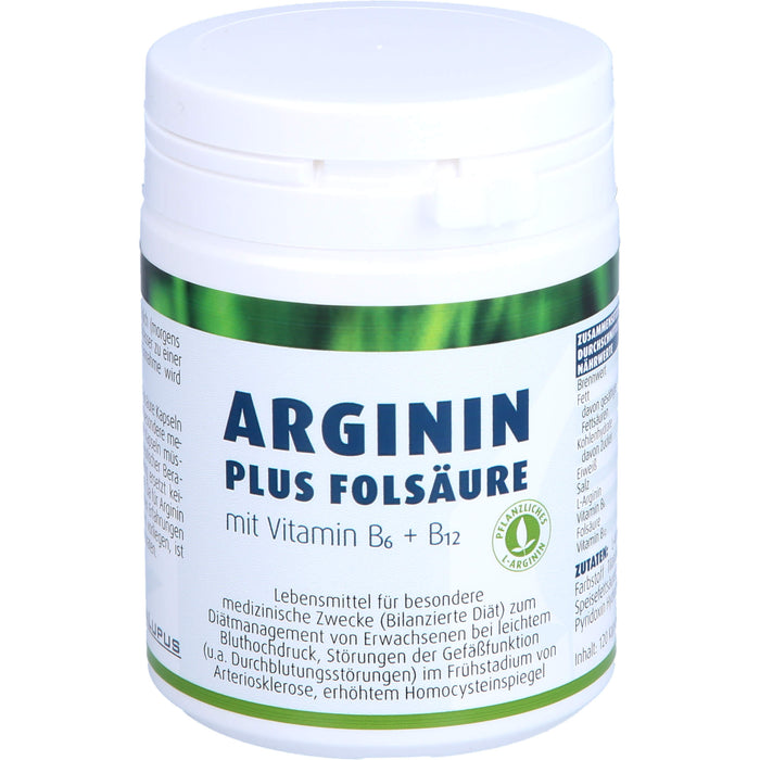 Quintessenz Arginin Plus Folsäure Kapseln, 120 pc Capsules