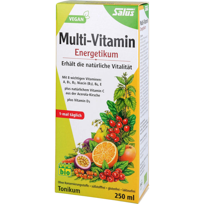 Salus Multi-Vitamin-Energetikum Tonikum, 250 ml Solution