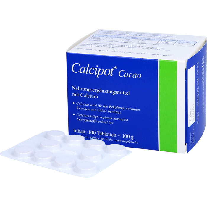 Calcipot Kautabletten, 100 pcs. Tablets