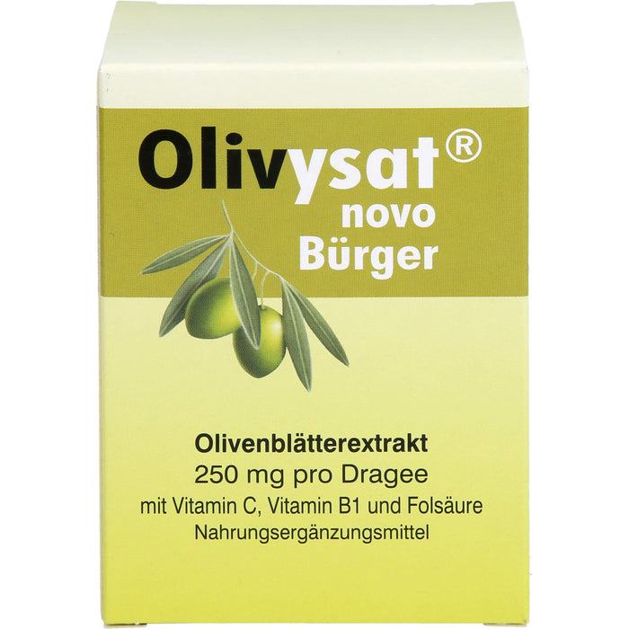 Olivysat novo Bürger Olivenblätterextrakt 250 mg Dragees, 90 pcs. Tablets