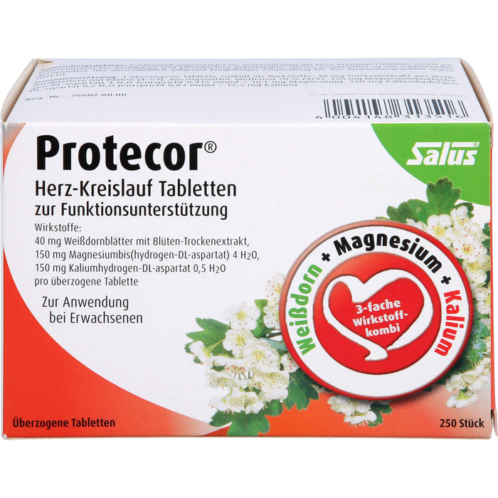 Protecor Herz-Kreislauf Tabl.z.Funktionsunt.Salus, 250 St UTA