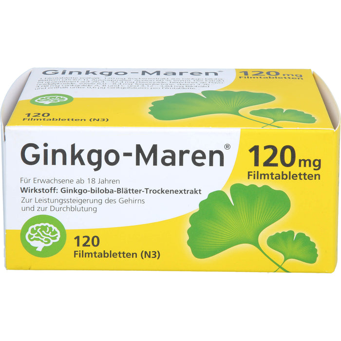 Ginkgo-Maren 120 mg Filmtabletten, 120 St FTA