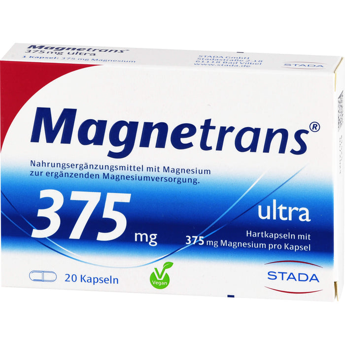 Magnetrans ultra 375 mg Kapseln, 20 St. Kapseln