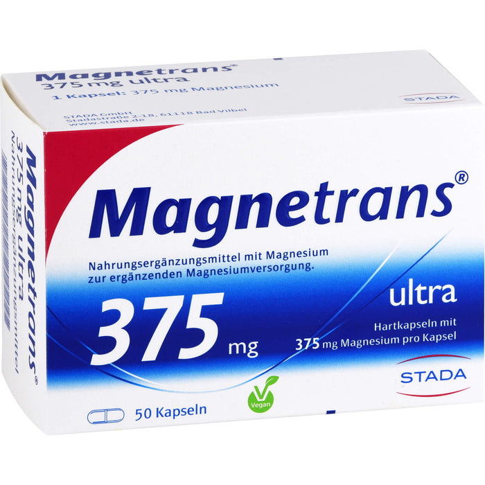 Magnetrans ultra 375 mg, 50 pcs. Capsules