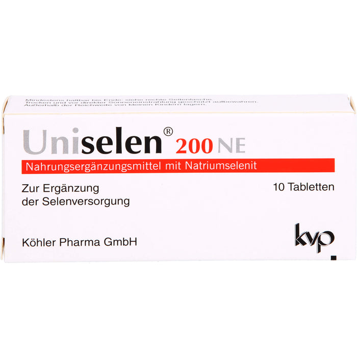 Uniselen 200 NE Tabletten, 10 pcs. Tablets