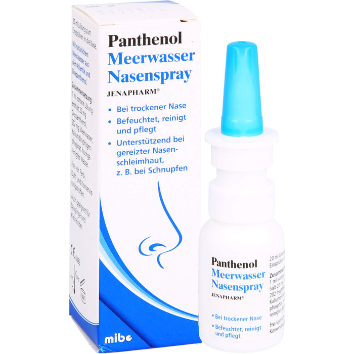 Panthenol Meerwasser Nasenspray JENAPHARM, 20 ml Solution