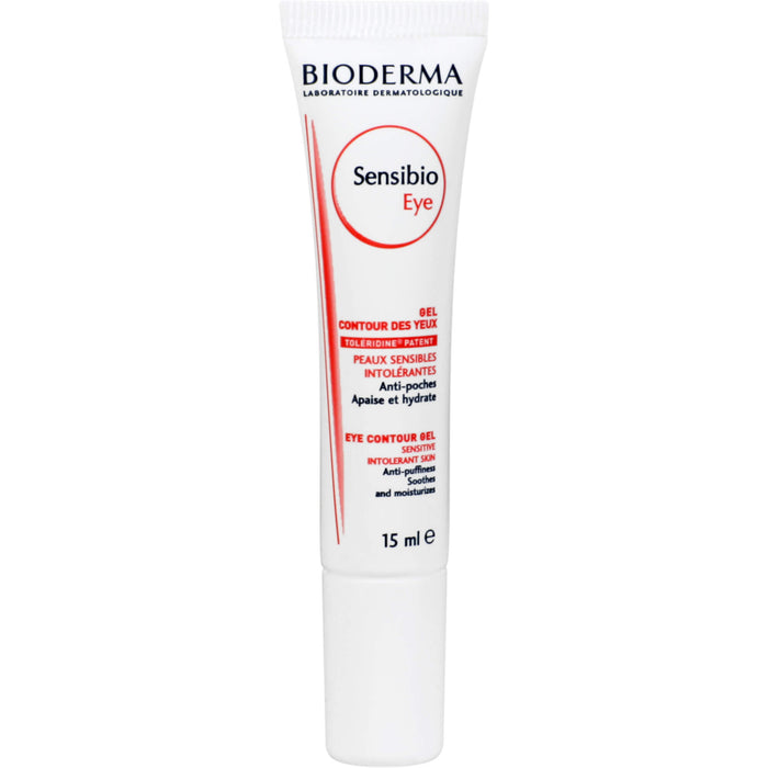 BIODERMA Sensibio eye - Beruhigende, feuchtigkeitsspendende Augencreme, 15 ml Gel