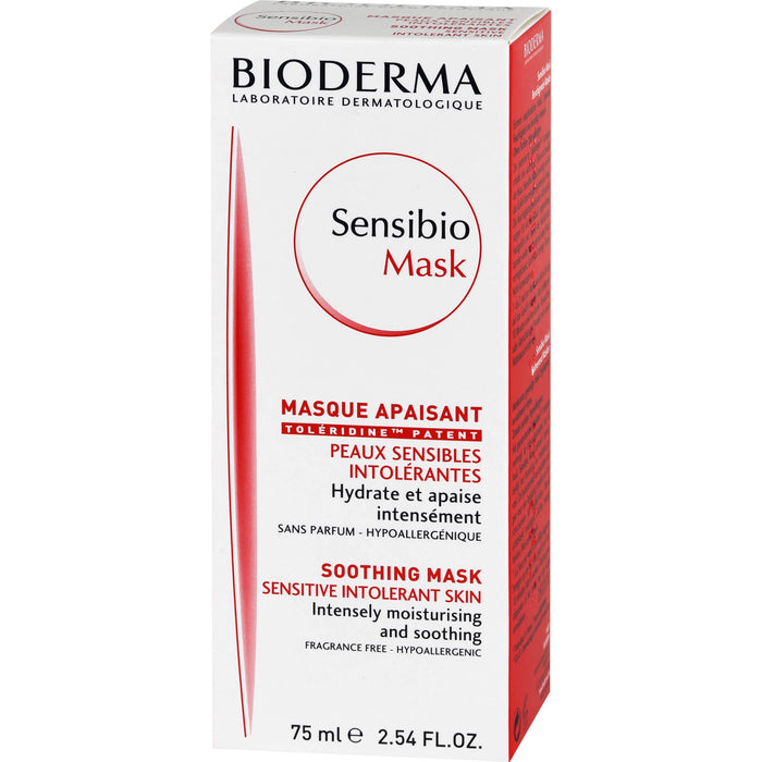 BIODERMA Sensibio Mask Gesichtsmaske, 75 ml Masque facial