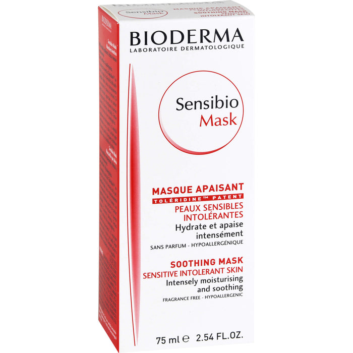 BIODERMA Sensibio Mask Gesichtsmaske, 75 ml Masque facial