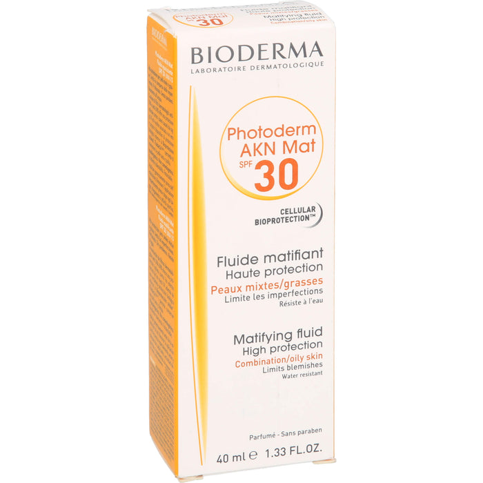 BIODERMA PHOTODERM AKN MAT Sonnenfluid SPF30, 40 ml FLU