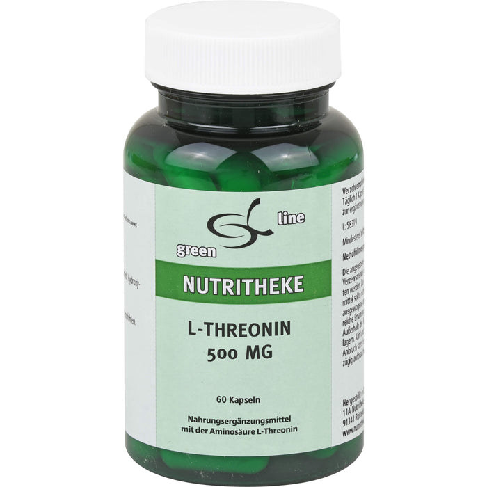 green line L-Threonin 500 mg Kapseln, 60 pcs. Capsules