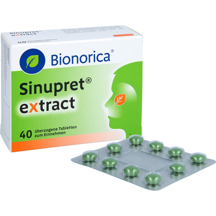 Sinupret extract überzogene Tabletten, 40 pc Tablettes