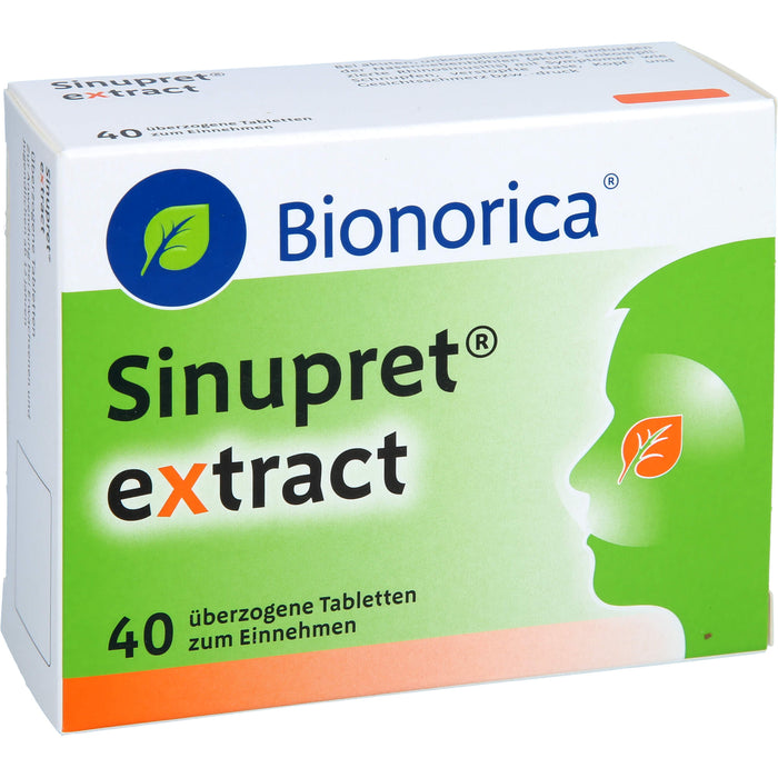 Sinupret extract überzogene Tabletten, 40 pcs. Tablets