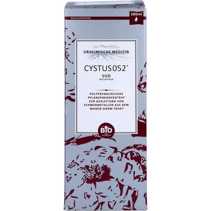 Dr. Pandalis Cystus 052 Sud naturtrüb Saft, 500 ml Solution