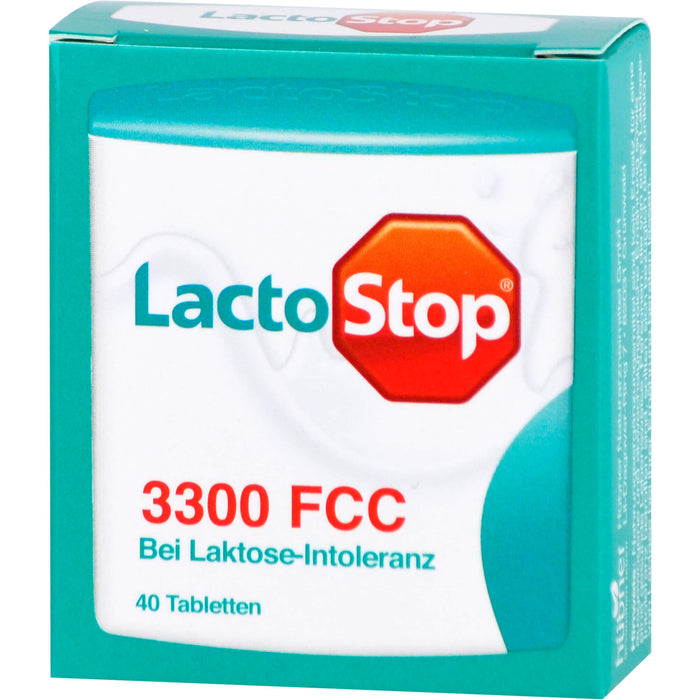 LactoStop 3300 FCC bei Lactose-Intoleranz Tabletten, 40 pcs. Tablets