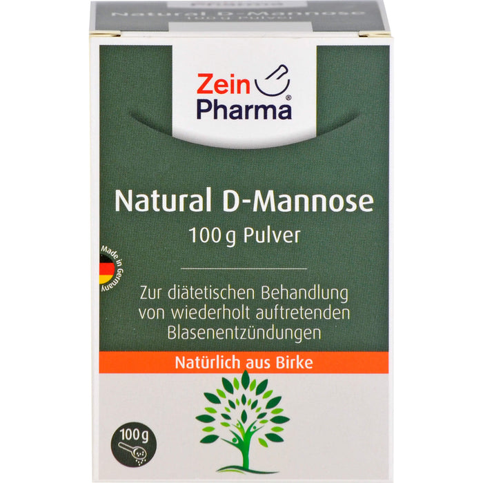 ZeinPharma Natural D-Mannose Pulver, 100 g Powder