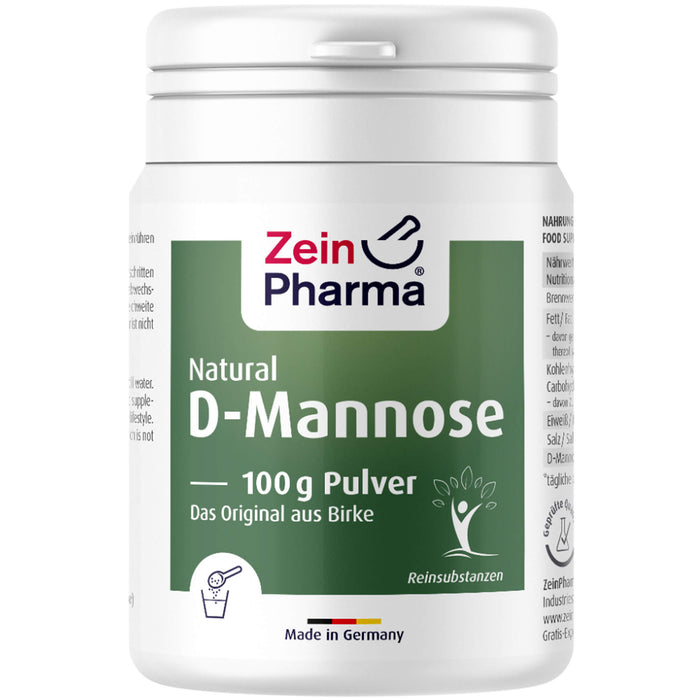 ZeinPharma Natural D-Mannose Pulver, 100 g Poudre