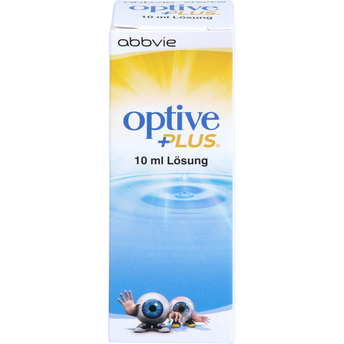 Optive Plus Augen-Pflegetropfen, 10 ml Solution