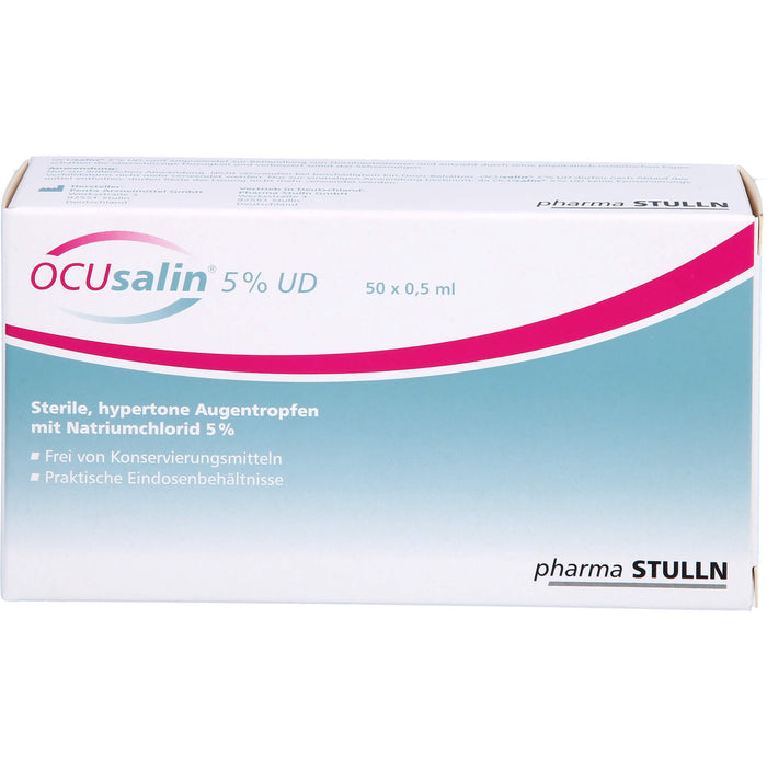 OCUsalin 5% UD, 50X0.5 ml ATR