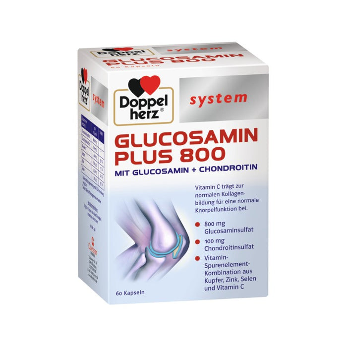 Doppelherz system GLUCOSAMIN 800 PLUS, 60 pc Capsules