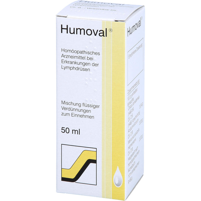 Humoval Mischung bei Erkrankungen der Lymphdrüsen, 50 ml Lösung