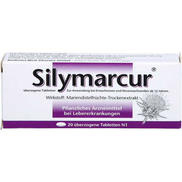 Silymarcur überzogene Tabletten, 20 St UTA