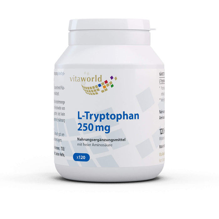 vitaworld L-Tryptophan 250 mg Kapseln, 120 pc Capsules