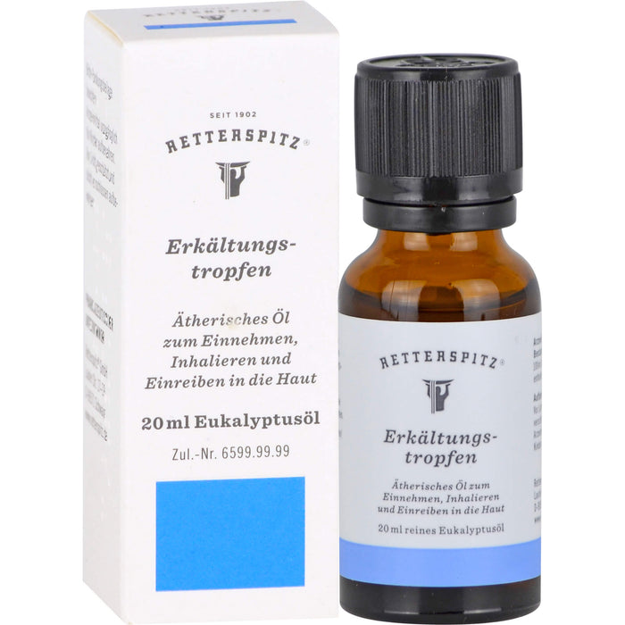 Retterspitz Erkältungstropfen, 20 ml ätherisches Öl