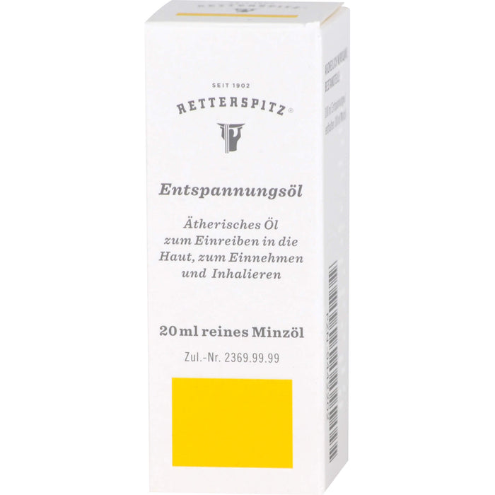 Retterspitz Entspannungsöl, 20 ml ätherisches Öl