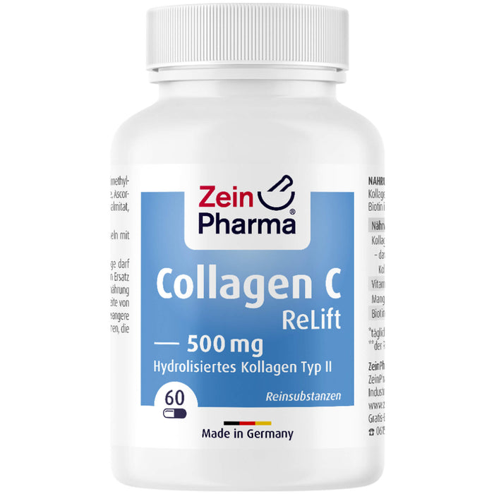 ZeinPharma Collagen C ReLift 500 mg Kapseln, 60 pc Capsules