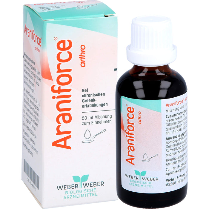 Araniforce arthro Mischung bei chronischen Gelenkerkrankungen, 50 ml Lösung