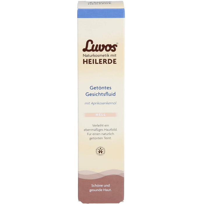 Luvos Naturkosmetik getöntes Gesichtsfluid hell, 50 ml EMU