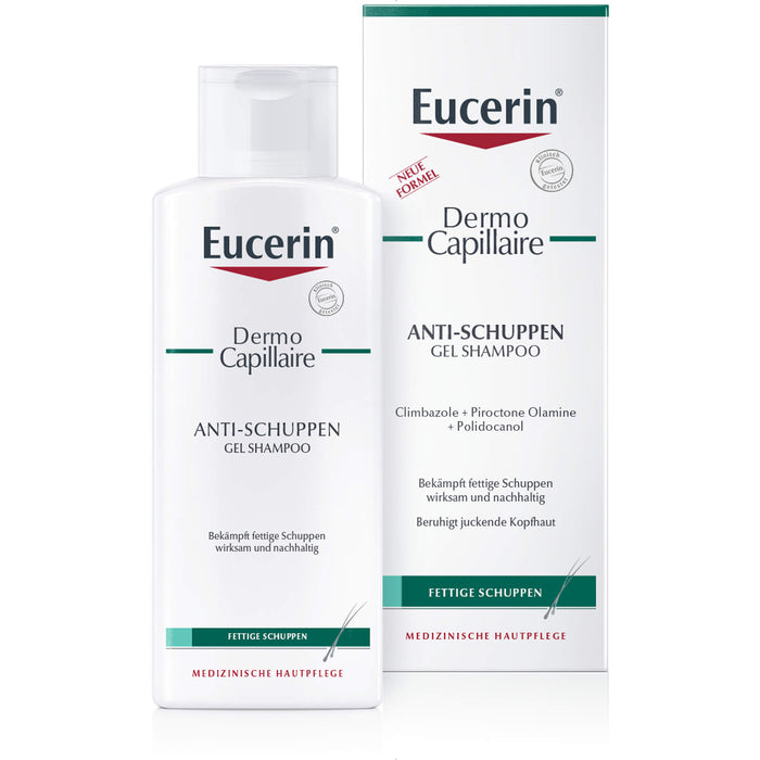 Eucerin Dermo Capillaire Anti-Schuppen Gel Shampoo, 250 ml Shampoo