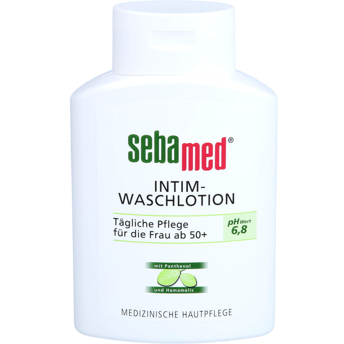 sebamed Intim-Waschlotion tägliche Pflege für die Frau ab 50+, 200 ml Flüssigseife