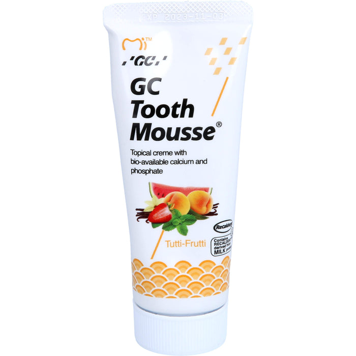 Dent-o-care GC Tooth Mousse Tutti-Frutti, 40 g Crème