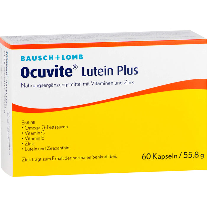 Ocuvite Lutein plus Kapseln, 60 pcs. Capsules