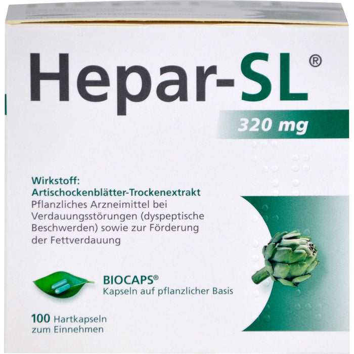 Hepar-SL 320 mg Kapseln, 100 pc Capsules