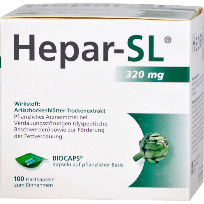 Hepar-SL 320 mg Kapseln, 100 pcs. Capsules