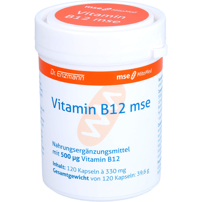 Dr. Enzmann Vitamin B12 mse Kapseln, 120 pc Capsules